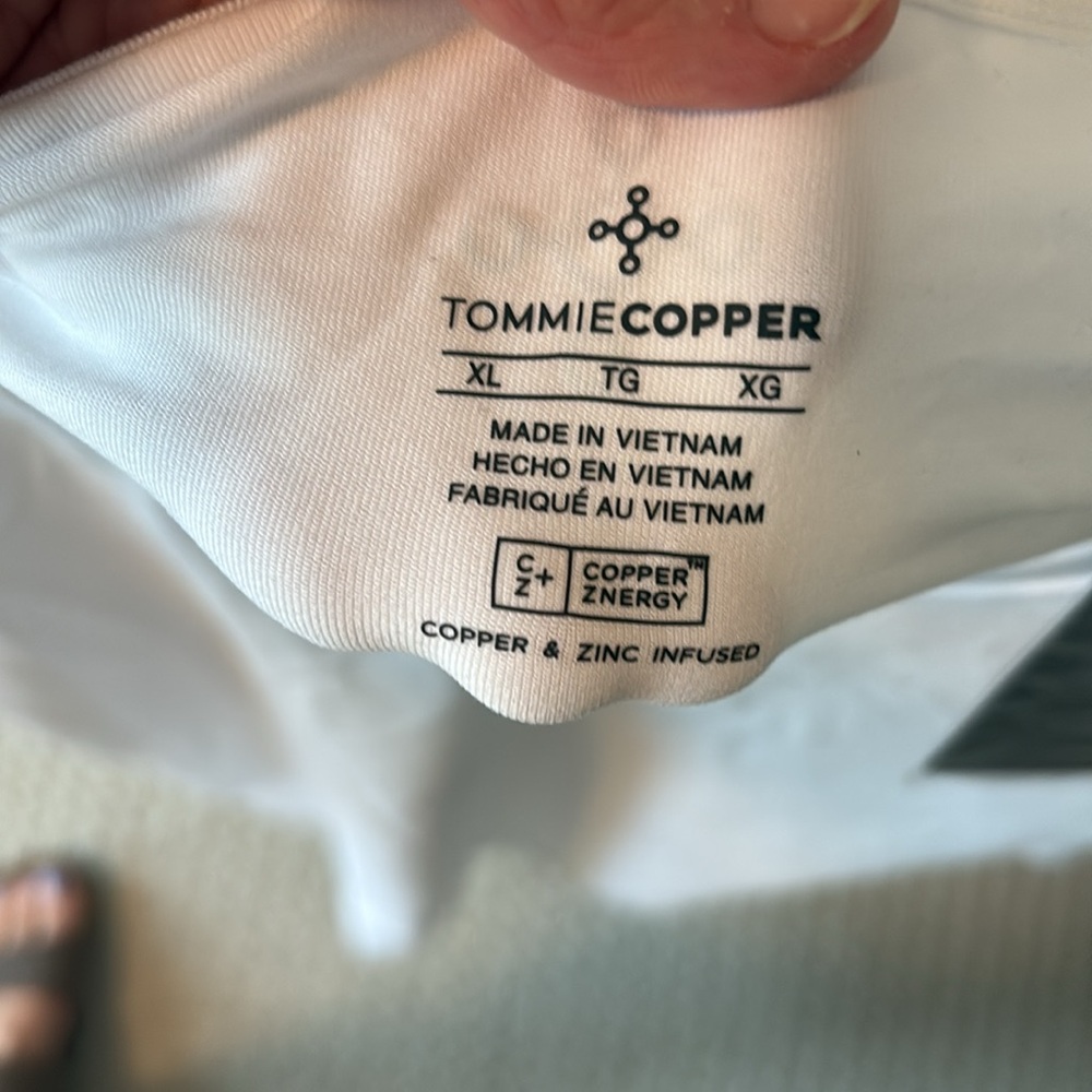 NWT Tommie Copper Men's Lower Back Support Shirt - XL - Picture 3 of 6